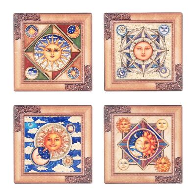 Square Coasters Set 4U