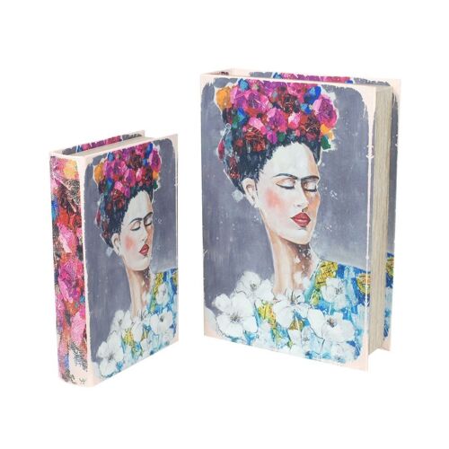 Cajas Libro Frida Set 2U