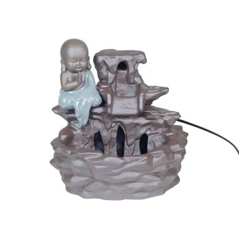 Fontaine Bouddha en céramique