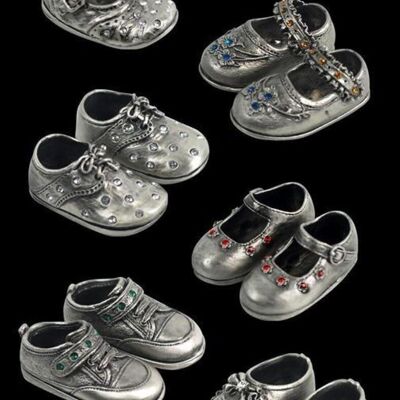 Paar kleine Schuhe Set 6 U