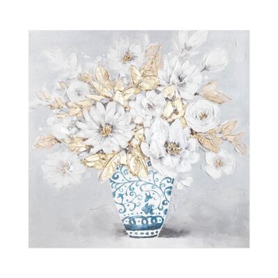 Peinture Vase Fleurs