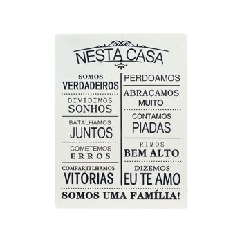 Plaque murale Nesta Casa