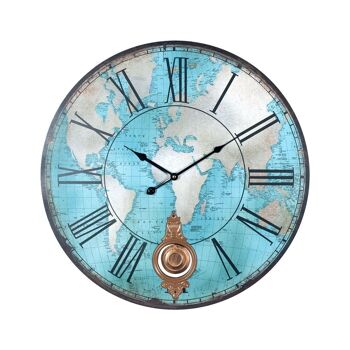 Horloge murale mondiale