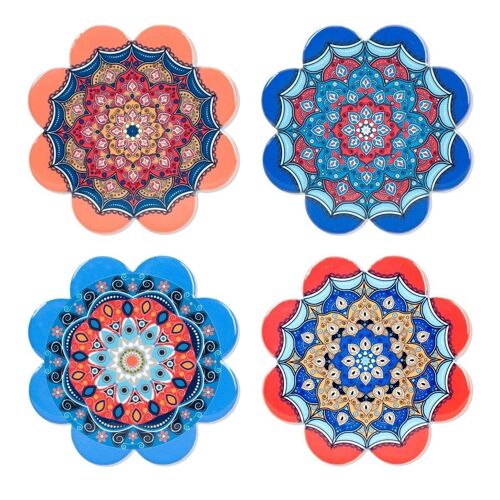 Posavasos Mandala Set 4U