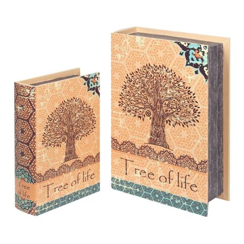 Cajas Libro Árbol Vida 2U