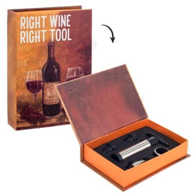 Coffret Carnet de Vin 5 Pièces