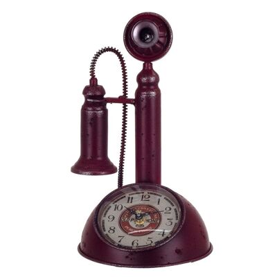 Telephone Table Clock