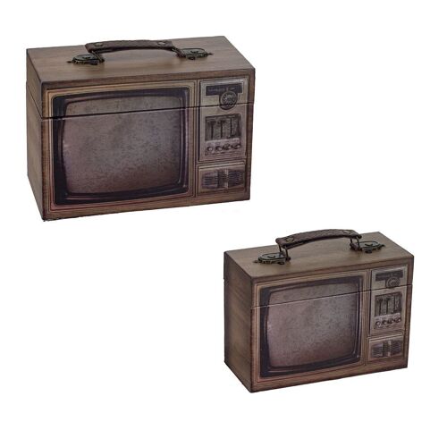 Caja tele Set 2 U