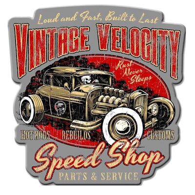 Speed Shop Wall Decoration