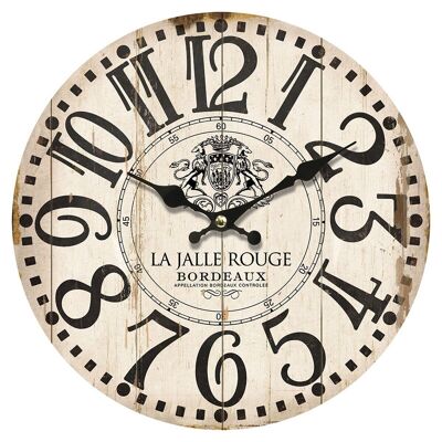 Bordeaux Wall Clock