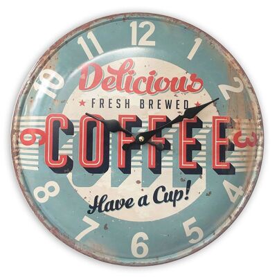 Reloj Pared Coffee