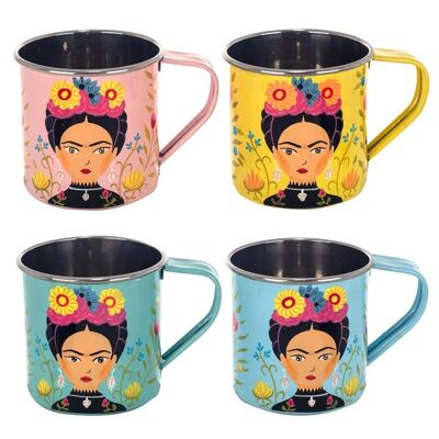 Tasse Femme Indienne 4 Unités