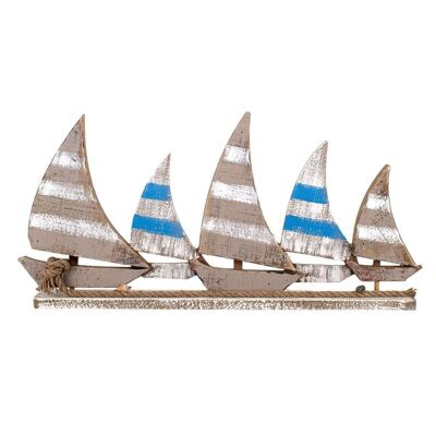 Marine-Segelboot-Wandornament