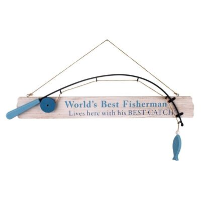 Wall Ornament Fishing Rod