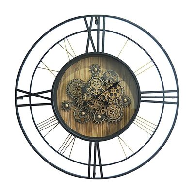 Wall clock with mechanism