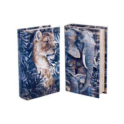 Tiger and Elephant Book Box 2 Units