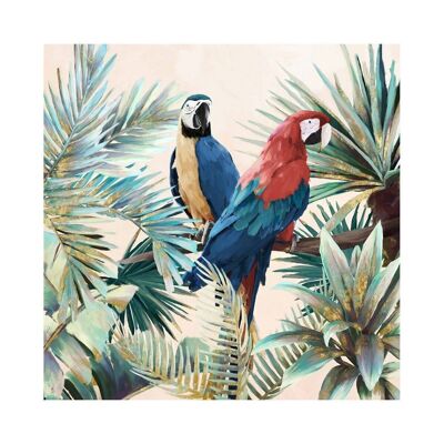 Parrots painting