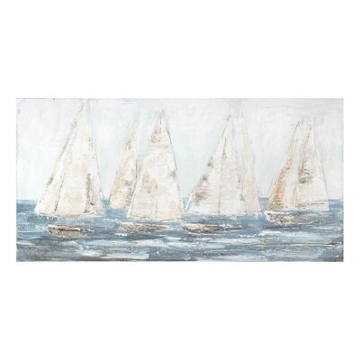 Malerei von Segelbooten