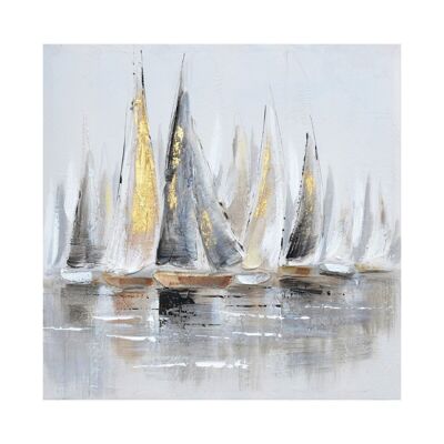 Painting sailing boats