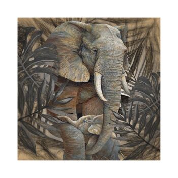 Peinture d'éléphant 1
