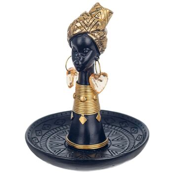 Figure africaine avec socle