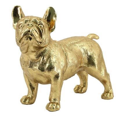 Figurine de chien bouledogue français