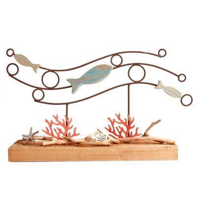 Sea ornament with fish