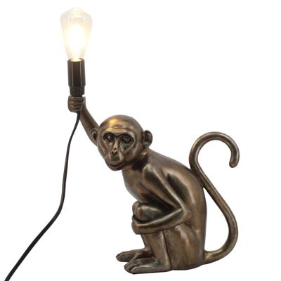 Monkey shaped lamp