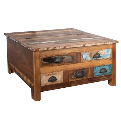 Chest Table with Drawers