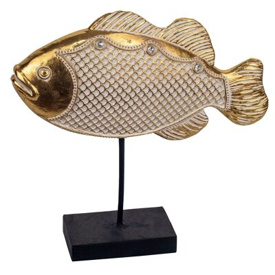 Figur Fisch mit Sockel