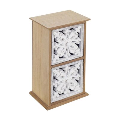 Jewelry box organizer 2 drawers