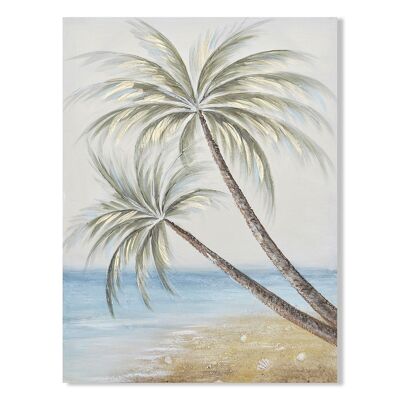 Pittura della spiaggia delle palme