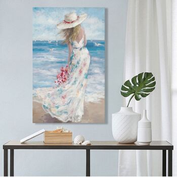 Femme Plage Peinture 3