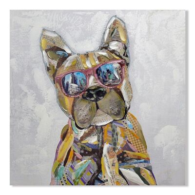 Tableau Chien Bouledogue