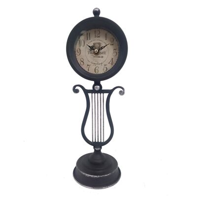 Vintage Harp Clock