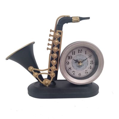 Vintage Saxophone Clock