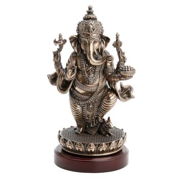 Figure de Ganesha en lotus 1