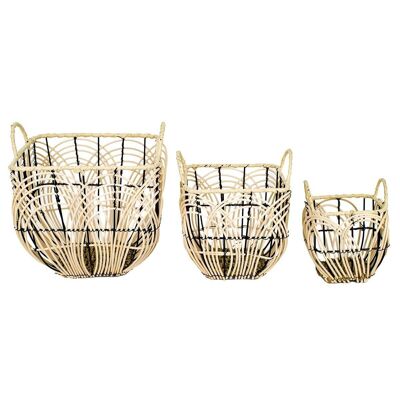 Fruit baskets with handles 3 Uni.