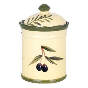 Pot de sucre aux olives 2