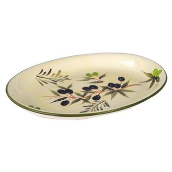 assiette ovale olives 2