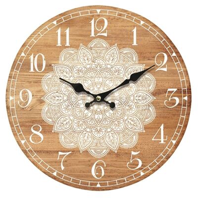 Mandala Wall Clock