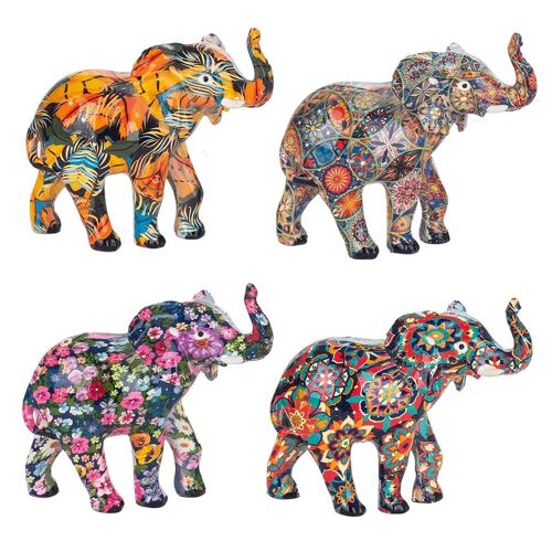 Figura Elefante 4 Unidades