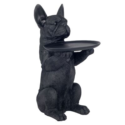 Figurine de chien bouledogue français