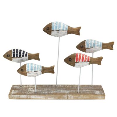 Adorno sobremesa peces