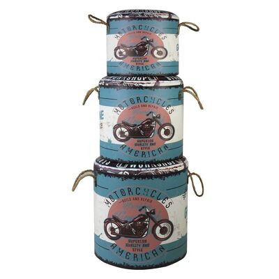 Vintage Motorcycle Trunks 3U