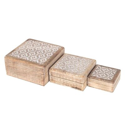 Rustic boxes 3 Units