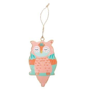 Hibou Pendentif 4 Unités 3