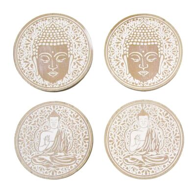 Buddha Coasters 4 Units
