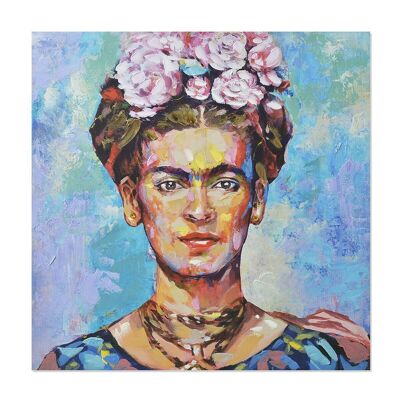 Frida woman painting