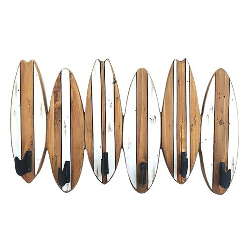 Percha 6 pomos tablas surf